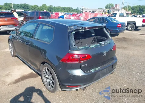 2016 Volkswagen Golf Gti S 2-Door from USA, damaged, VIN 3VWYT7AU7GM034560